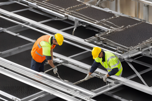 cable tray barrier strip