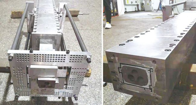 Preforming mould and Forming mold